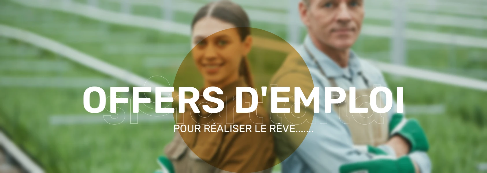 Offres d’emploi – SMART LAND